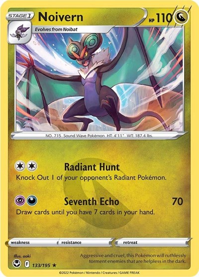 Noivern - 133/195 - Rare Reverse Holo
