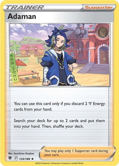 Adaman - 135/189 - Holo Rare Reverse Holo