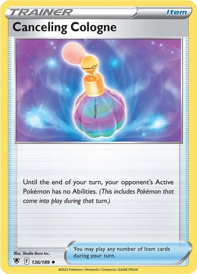 Canceling Cologne - 136/189 - Uncommon Reverse Holo