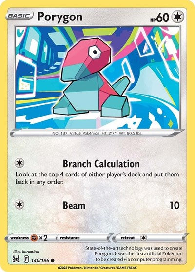 Porygon - 140/196 - Common