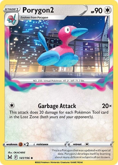 Porygon2 - 141/196 - Uncommon Reverse Holo