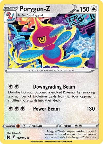 Porygon Z - 142/196 - Rare Reverse Holo