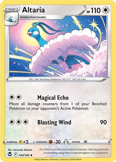 Altaria - 143/195 - Uncommon Reverse Holo