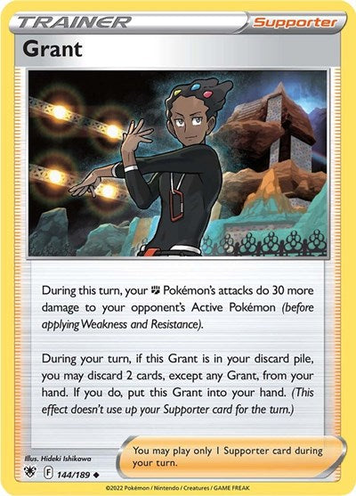 Grant - 144/189 - Uncommon Reverse Holo