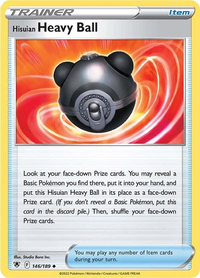 Hisuian Heavy Ball - 146/189 - Uncommon Reverse Holo