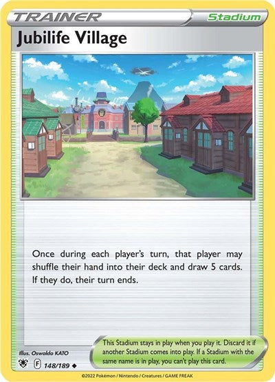 Jubilife Village - 148/189 - Uncommon Reverse Holo