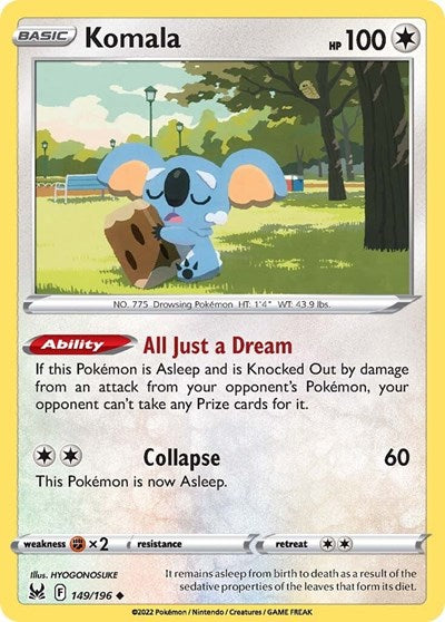 Komala - 149/196 - Uncommon Reverse Holo
