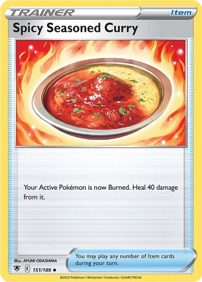 Spicy Seasoned Curry - 151/189 - Uncommon Reverse Holo