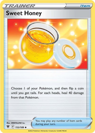 Sweet Honey - 153/189 - Uncommon Reverse Holo