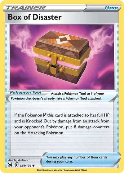 Box of Disaster - 154/196 - Uncommon Reverse Holo