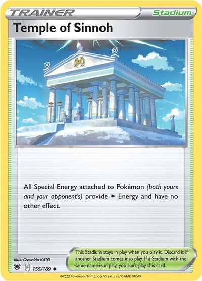 Temple of Sinnoh - 155/189 - Uncommon Reverse Holo