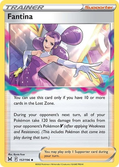 Fantina - 157/196 - Uncommon Reverse Holo
