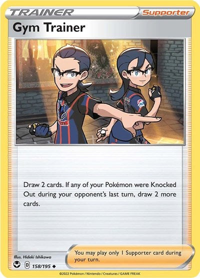 Gym Trainer - 158/195 - Uncommon Reverse Holo