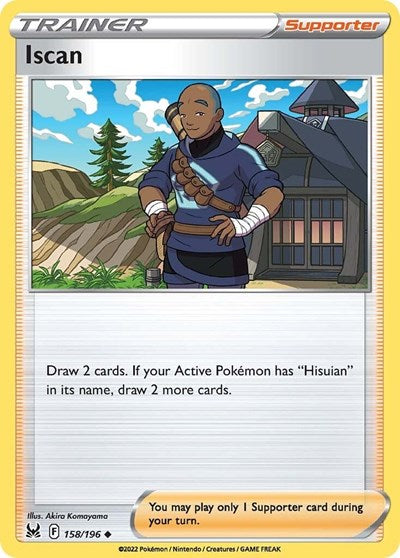 Iscan - 158/196 - Uncommon Reverse Holo