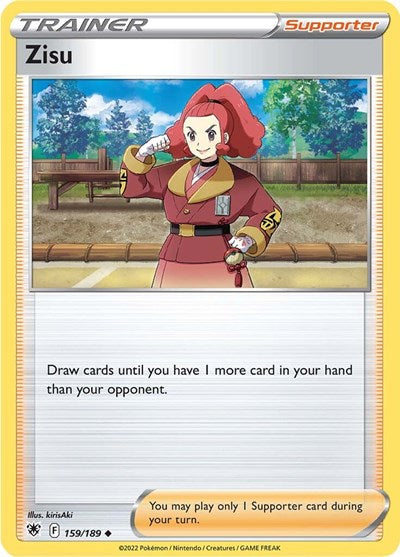 Zisu - 159/189 - Uncommon Reverse Holo