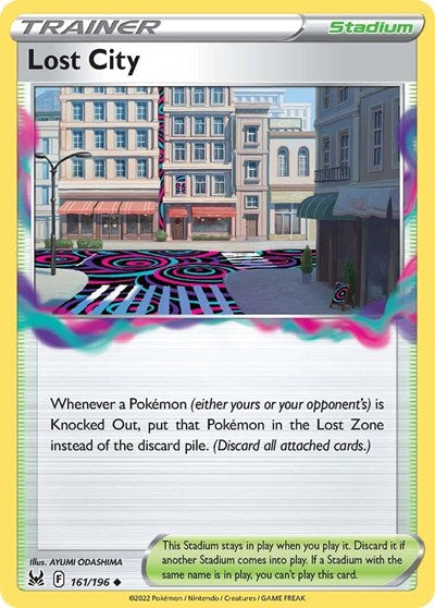 Lost City - 161/196 - Uncommon Reverse Holo