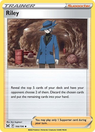 Riley - 166/196 - Uncommon Reverse Holo