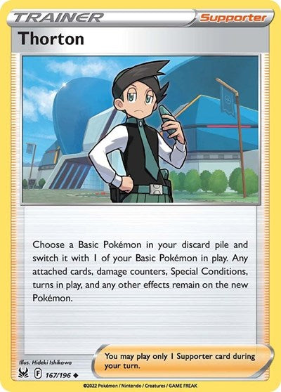 Thorton - 167/196 - Uncommon Reverse Holo