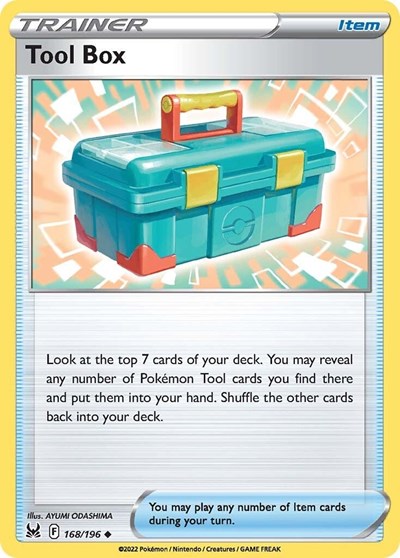 Tool Box - 168/196 - Uncommon Reverse Holo
