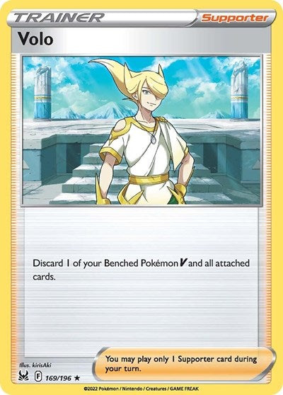 Volo - 169/196 - Holo Rare Reverse Holo