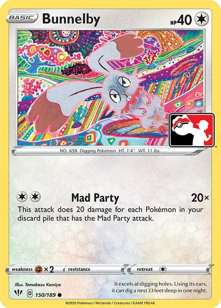 Bunnelby - 150/189 - League Promo