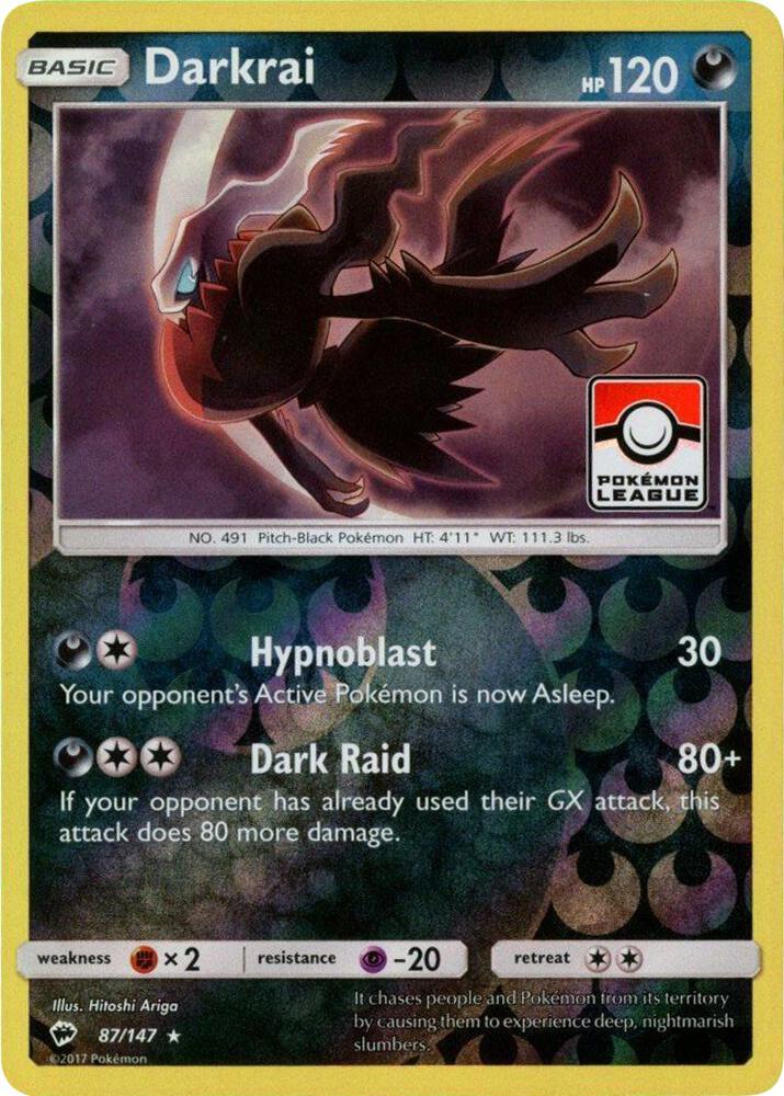 Darkrai - 87/147 - League Promo