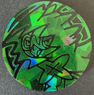 Coin - Decidueye Cracked Ice - New, Unused