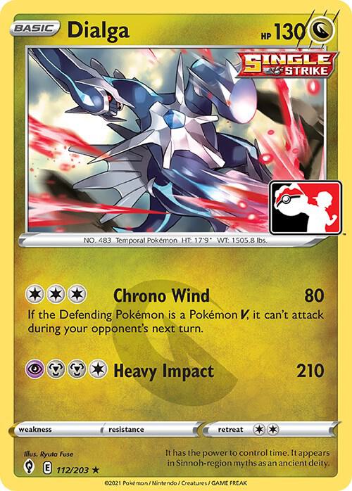Dialga - 112/203 - League Promo - Damaged