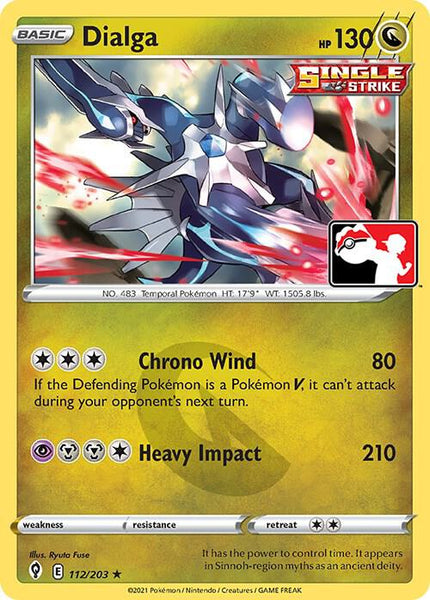 Dialga - 112/203 - League Promo - Damaged