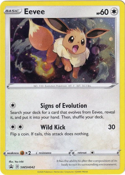 Eevee - SWSH042 - Holo Promo