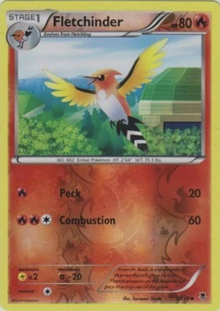 Fletchinder - 9/119 - Uncommon Reverse Holo