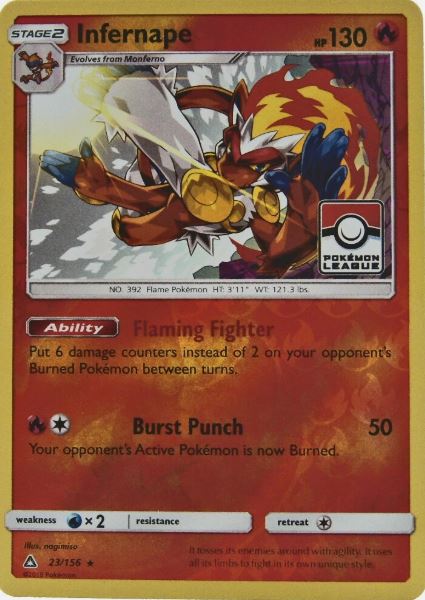 Infernape - 23/156 - League Promo