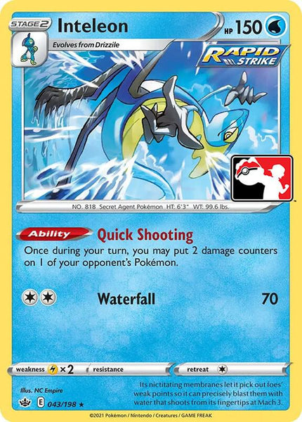 Inteleon - 043/198 - League Promo