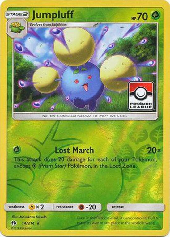 Jumpluff - 14/214 - League Promo