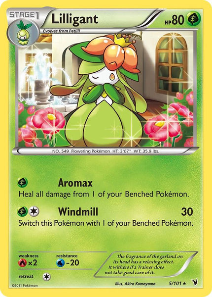 Lilligant - 5/101 - Rare