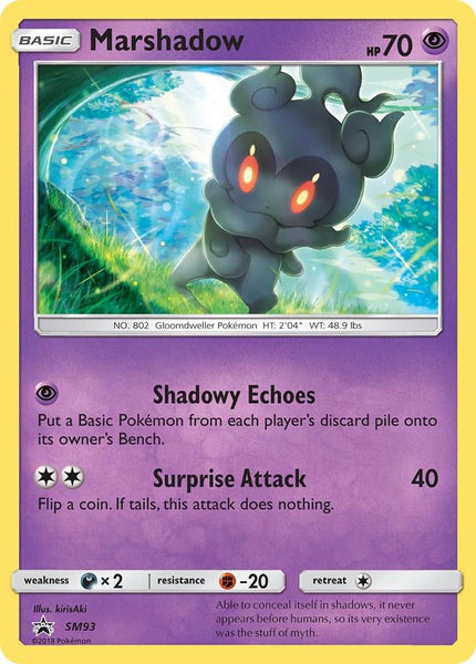 Marshadow - SM93 - Holo Promo