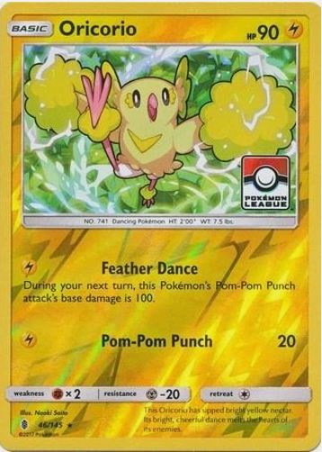Oricorio - 46/145 - League Promo