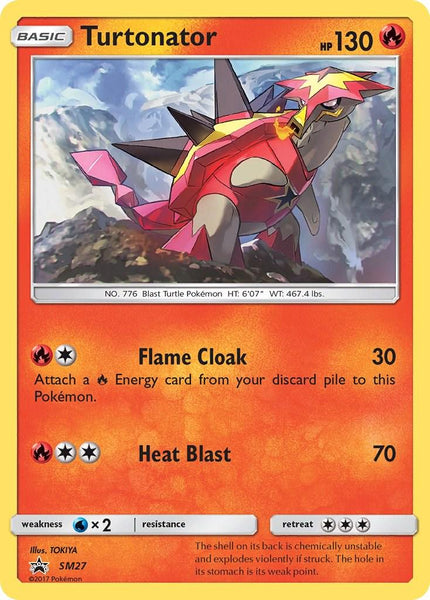 Turtonator - SM27 - Holo Promo