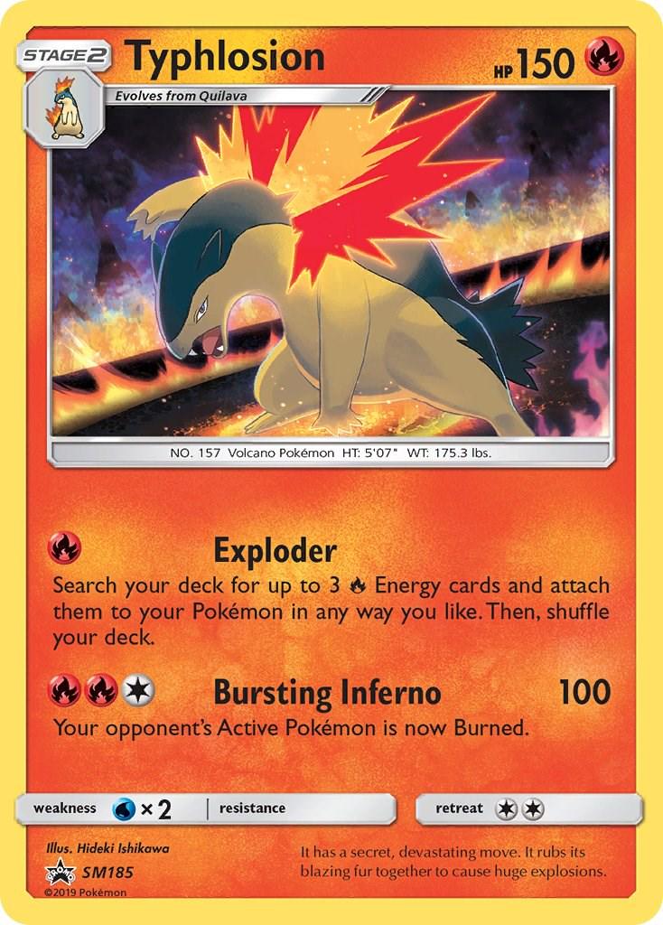 Typhlosion - SM185 - Holo Promo