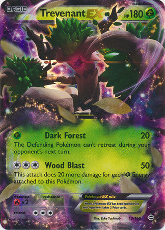 Trevenant Ex - 19/160 - Ultra Rare
