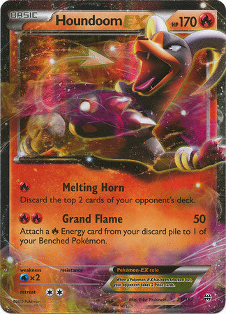 Houndoom Ex - 21/162 - Ultra Rare