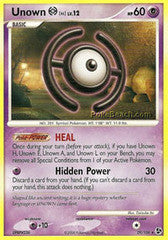 Unown H - 29/106 - Rare Reverse Holo