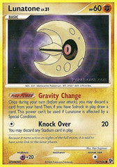 Lunatone - 76/106 - Common Reverse Holo