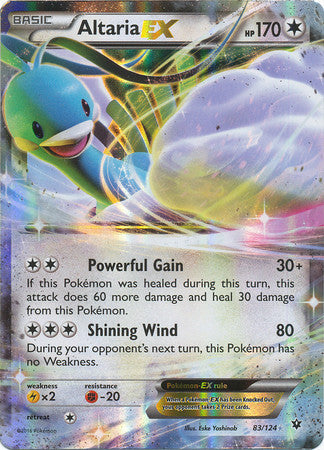 Altaria Ex - 83/124 - Ultra Rare