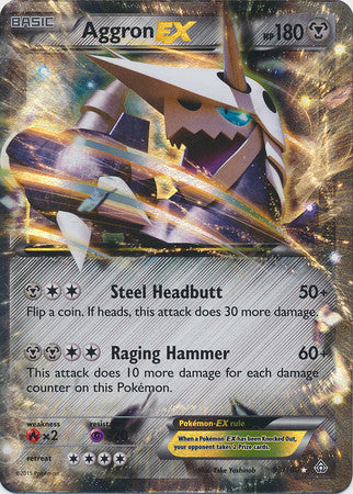 Aggron Ex - 93/160 - Ultra Rare