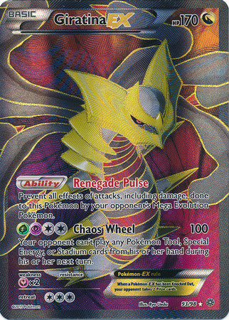 Giratina Ex Full Art - 93/98 - Ultra Rare