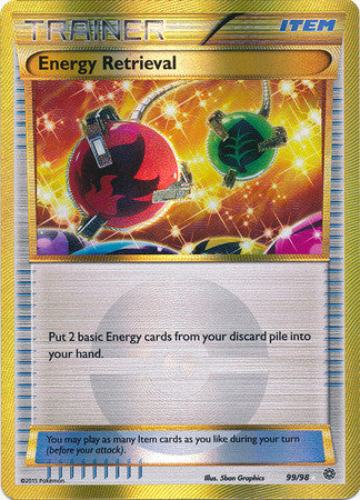 Energy Retrieval Secret Rare- 99/98 - Ultra Rare