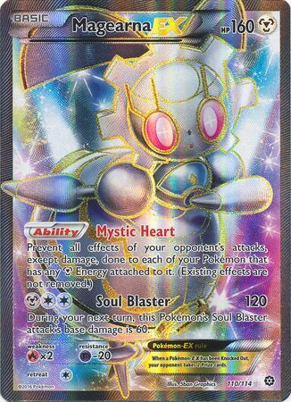 Magearna Ex Full Art - 110/114 - Ultra Rare