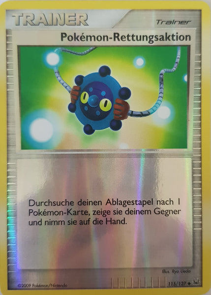 Pokemon Rescue German - 115/127 - Uncommon Reverse Holo