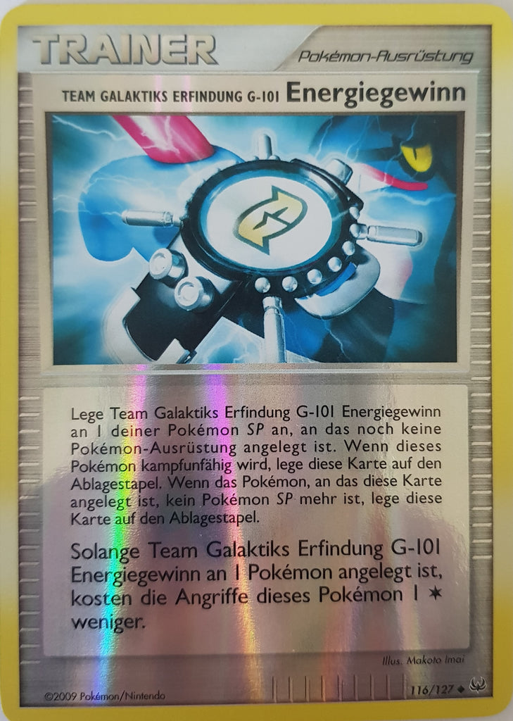 Energy Gain German - 116/127 - Uncommon Reverse Holo